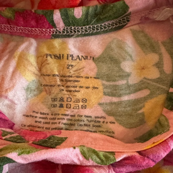 Posh Peanut Floral Short Sleeve Tee - Picture 4 of 4